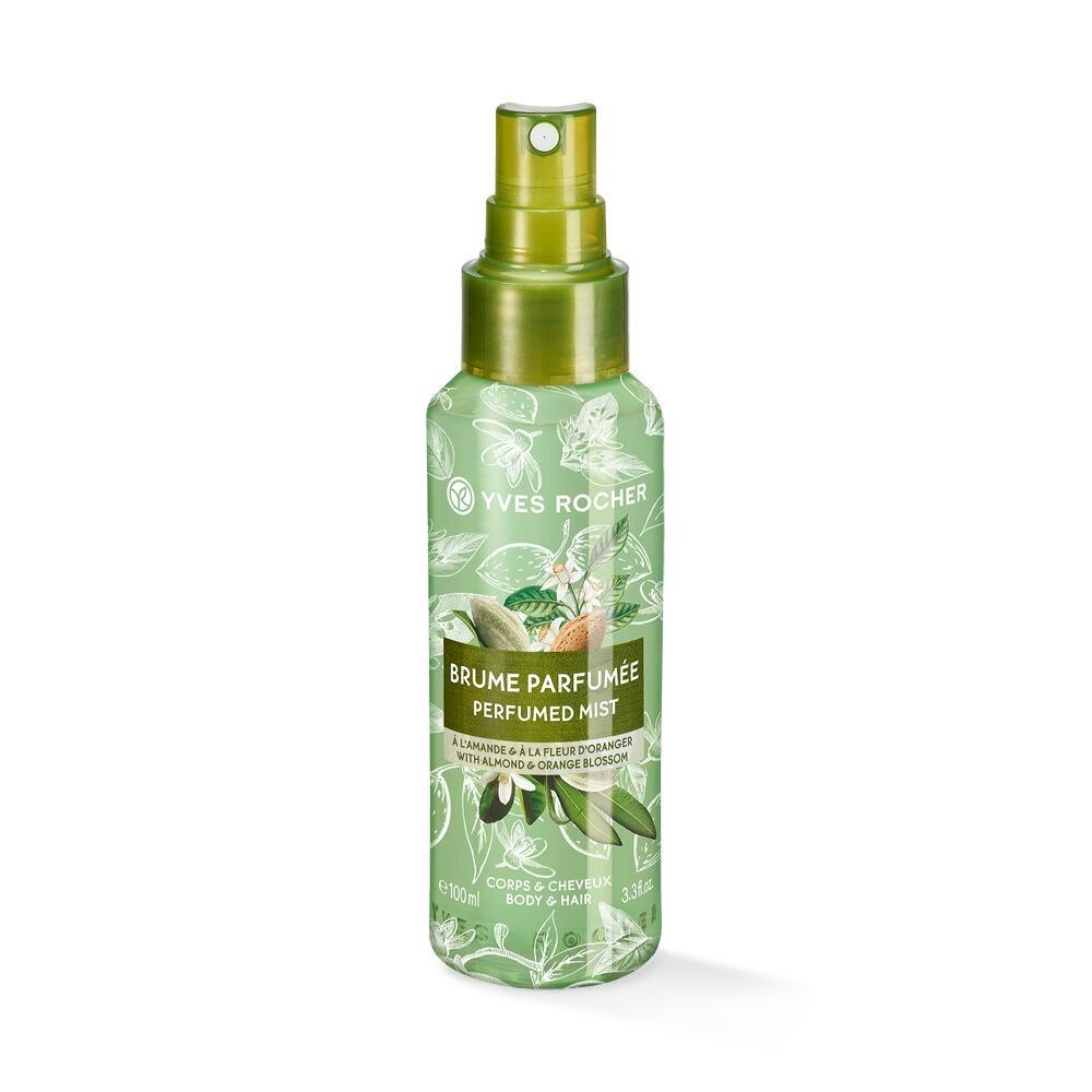 イヴ・ロシェ ヘア&ボディミスト アーモンド&オレンジブロッサム 100mL