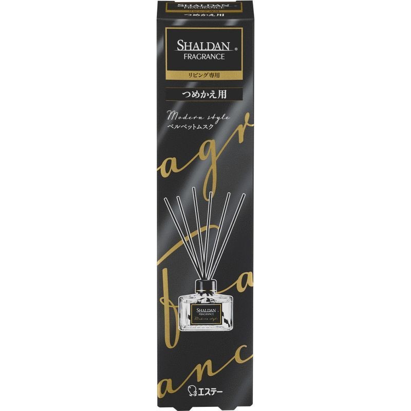 エステー　SHALDAN　フレグランス　for　LDK　Stick　詰め替え　ベルベットムスク　80ML　芳香剤
