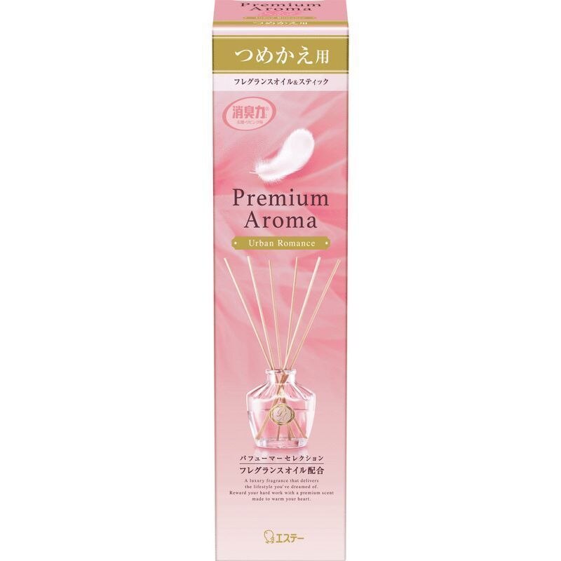 エステー　お部屋の消臭力PremiumAromaスティック　アーバンロマンス　詰め替え　50ML　部屋用芳香・消臭剤