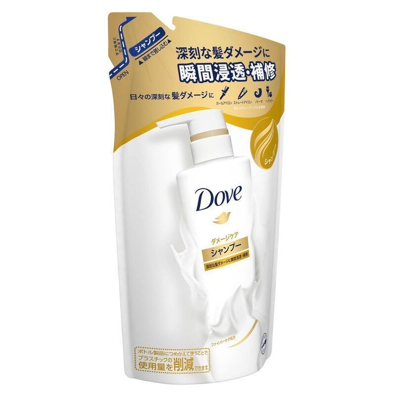 ユニリーバ　ダヴ　ダメージケア　シャンプー　詰め替え　350G　シャンプー【1月7日までの期間特売】