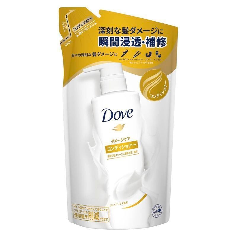 ユニリーバ　ダヴ　ダメージケア　コンディショナー　詰め替え　350G　コンディショナー【1月7日までの期間特売】
