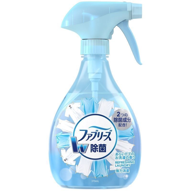 PG ファブリーズ 消臭スプレー あらいたてのお洗濯の香り 本体 370ML 衣料用消臭・除菌剤【12月4日までの期間特売】 | ウエルシアドットコム