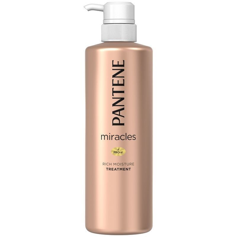 P&G　パンテーン　ミラクルズ　リッチモイスチャー　トリートメント　本体　500G　ヘアコンディショナー