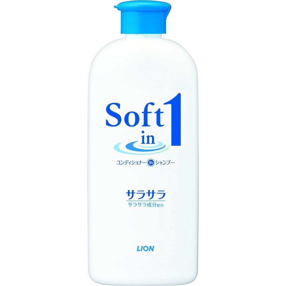 ライオン　ソフトインワン　シャンプー　サラサラ　レギュラー　200ML　コンディショナーINシャンプー