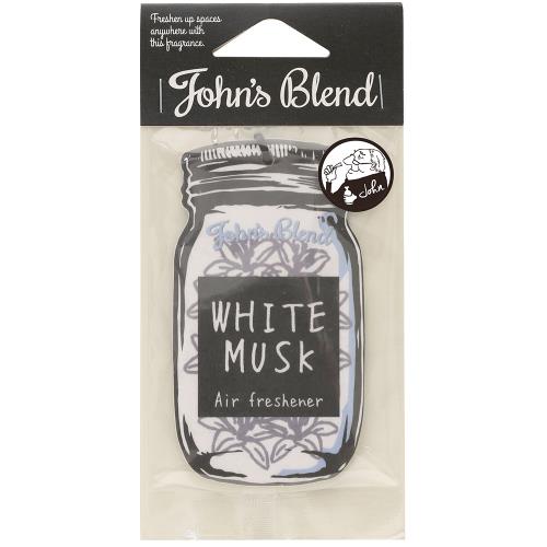 ノルコーポレーション　John'sBlend　エアーフレッシュナー　Wムスク　OAJON0101　1個　芳香剤