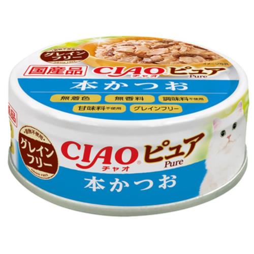 いなば食品 Ciaoピュア 本かつお 70g ウエルシアドットコム