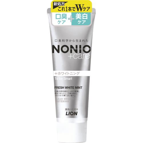 ライオン Nonio ホワイトニング ハミガキ 130g 歯磨き粉 ウエルシアドットコム