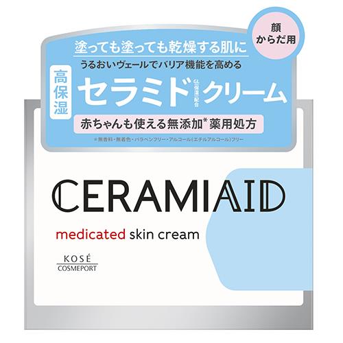 コーセーコスメポート　セラミエイド　薬用スキンクリーム　140G　スキンケアクリーム