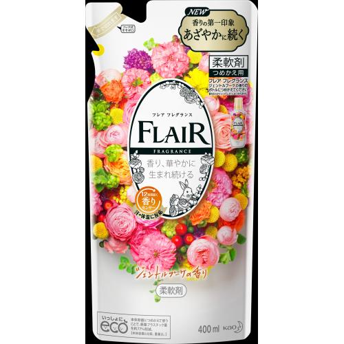 花王 フレアフレグランス ジェントルブーケ つめかえ用 400ml 柔軟剤 ウエルシアドットコム