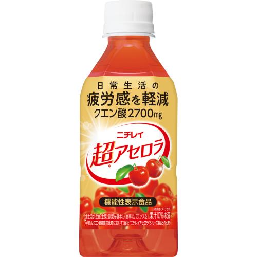 サントリー　ニチレイ超アセロラ　350ML　(機能性表示食品)×24個セット【ボーナスTポイントとして480ポイント】