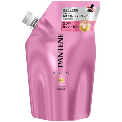 P&Gジャパン　パンテーン　ミラクルズカラーシャイン　シャンプー　詰替　420ML　　シャンプー【ボーナスTポイントとして200ポイント】