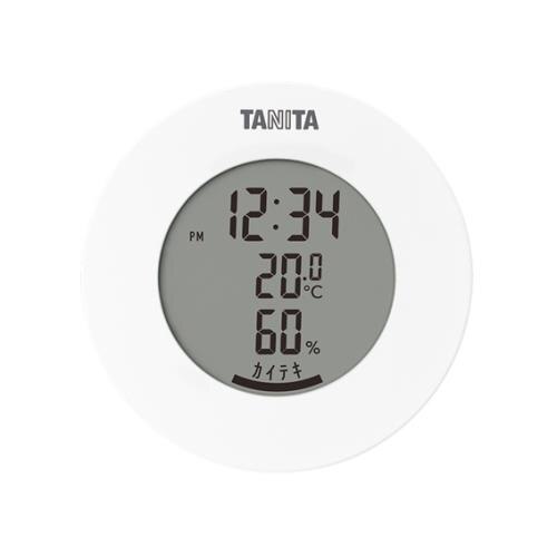 タニタ　デジタル温湿度計　TT585ホワイト