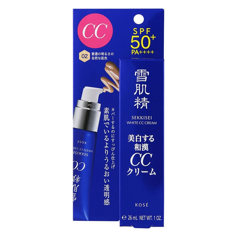 コーセー 雪肌精 ホワイト CCクリーム 02 普通の明るさの自然な肌色 30g