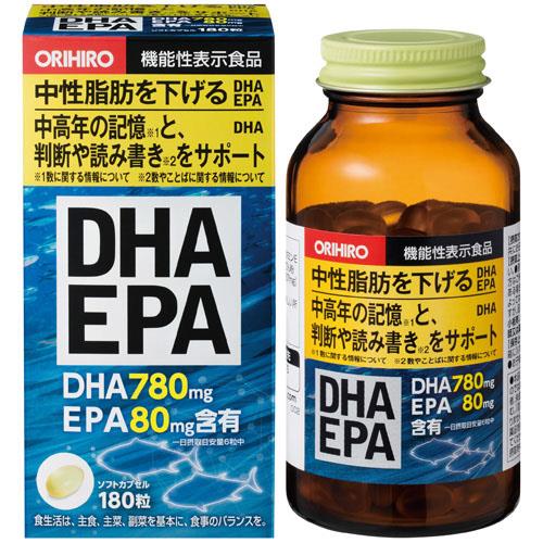 オリヒロ DHA EPA 180粒