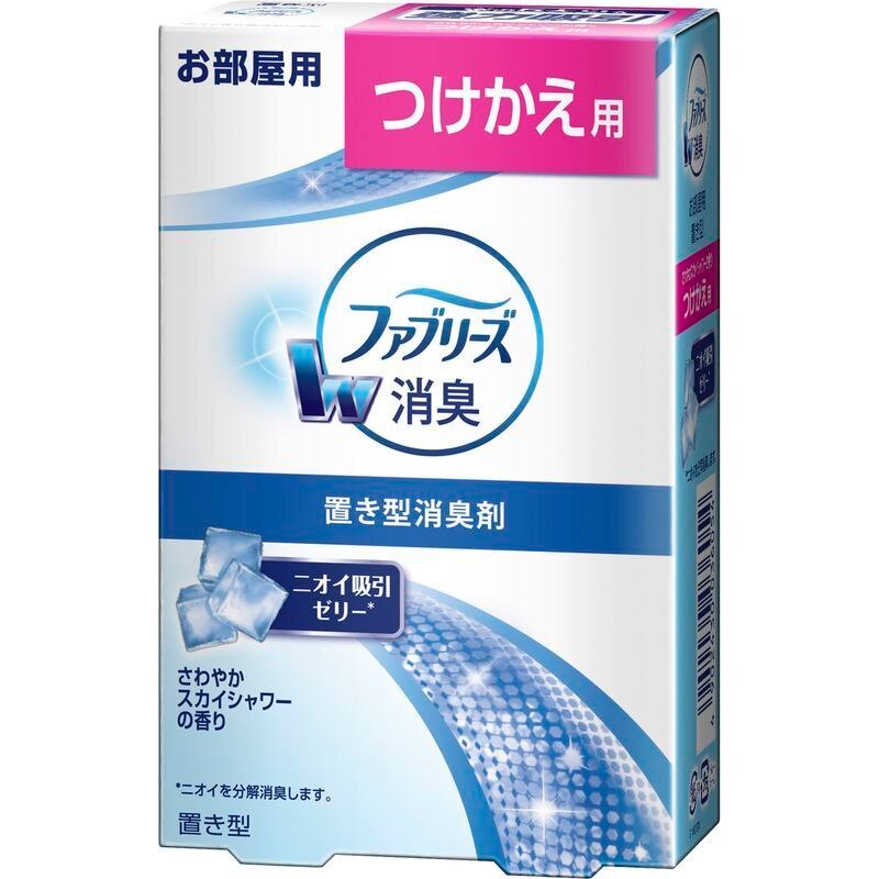P&G ファブリーズ 置き型 さわやかスカイシャワーの香り 詰め替え 130G 部屋用芳香・消臭剤 [P&Gまとめ買いCP]