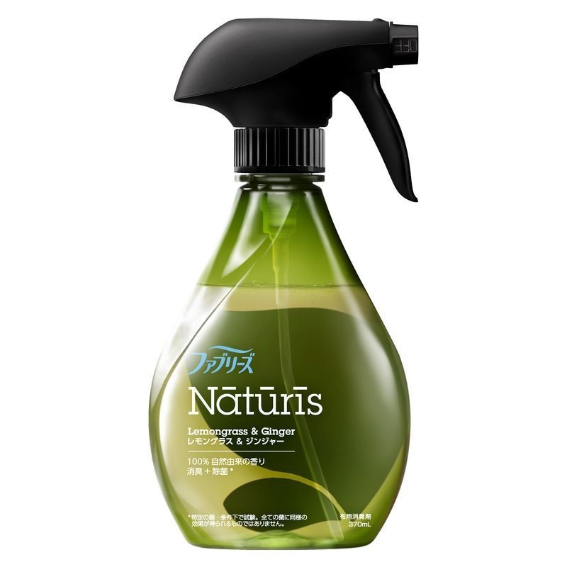 P&G　ファブリーズ　ナチュリス　レモングラス&ジンジャー　本体　370ML　布用消臭スプレー