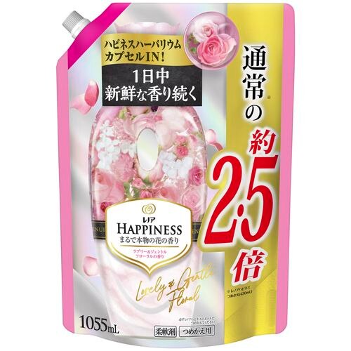 P Gジャパン レノアハピラブリー Jフローラル 替 特大 1055ml 柔軟剤 4月4日までの期間特売 P Gまとめ買いcp対象品 ウエルシアドットコム