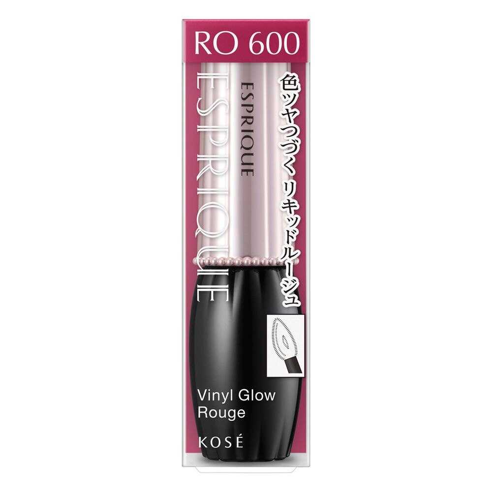 コーセー エスプリーク ヴィニルグロウ ルージュ RO600 ローズ系 6g