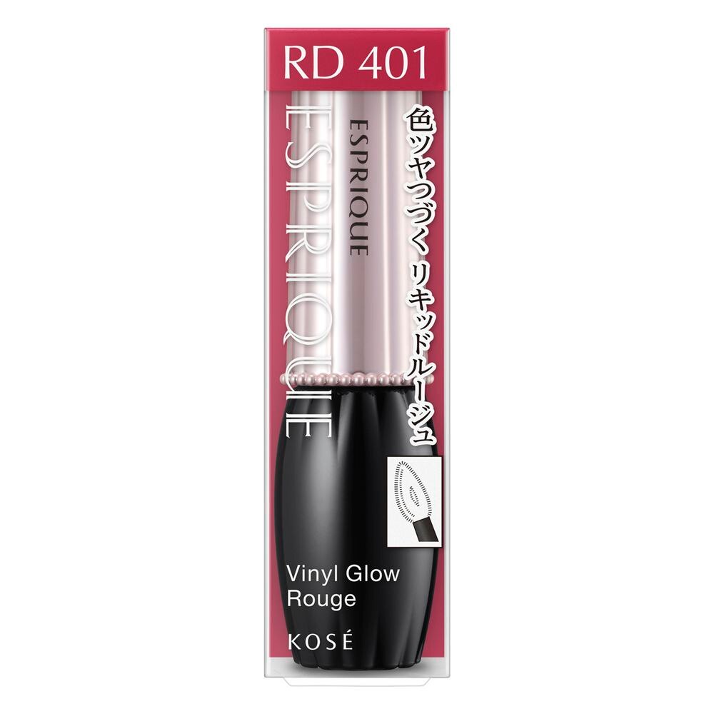 コーセー エスプリーク ヴィニルグロウ ルージュ RD401 レッド系 6g