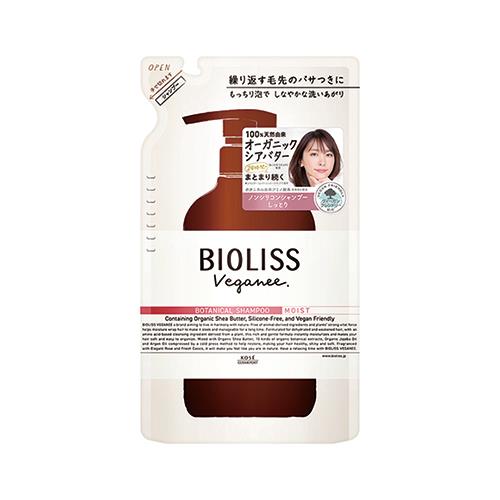 コーセーコスメポート　ビオリスヴィーガニー　モイスト　詰替　340ML　シャンプー