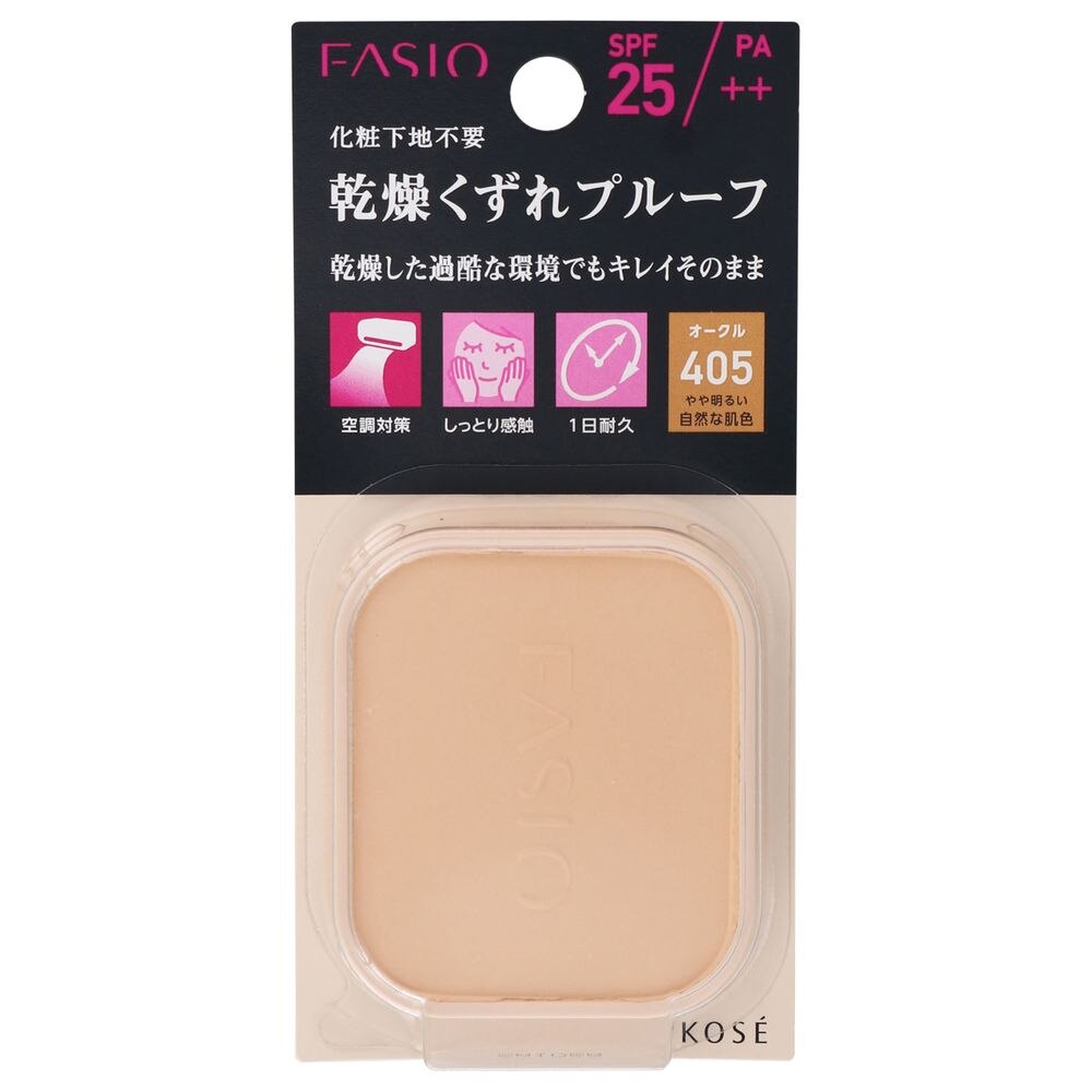 コーセー ファシオ パワフルステイ モイスト ファンデーション (レフィル) 405 オークル 10g
