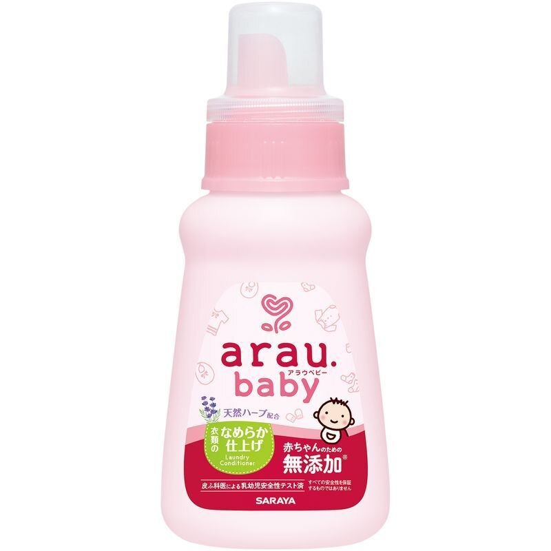 サラヤ　アラウ　ベビー衣類のなめらか仕上げ480mL
