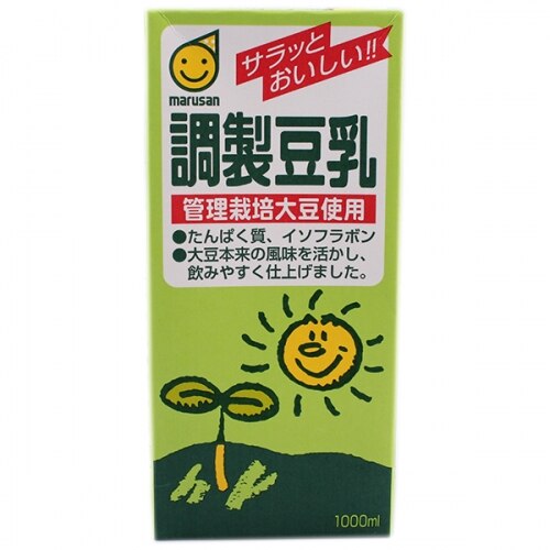 マルサンアイ 調製豆乳 1LX6個セット