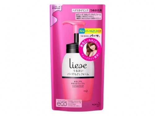 花王 リーゼ うるおいパーマもどしフォーム 詰替 180ML 【ボーナスTポイント60ポイント】 ウエルシアドットコム