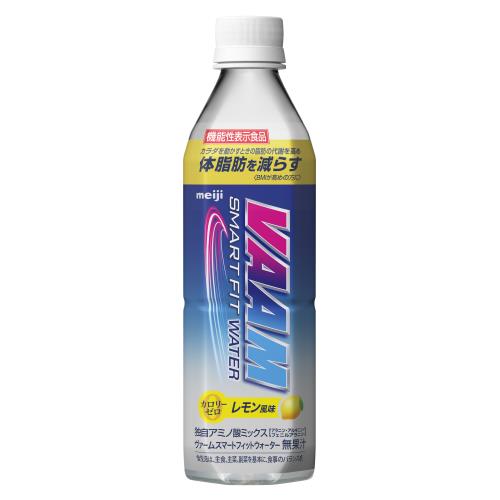 明治　VAAM　ヴァームスマートフィットウォーター　レモン風味　500ML×24個セット【ボーナスTポイント720ポイント】