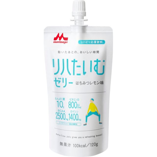 リハタイムゼリーハチミツレモン　120g×24個セット