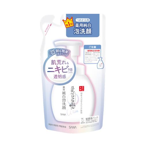 常盤薬品工業　サナ　なめらか本舗　薬用泡洗顔(つめかえ用)　180ML　洗顔