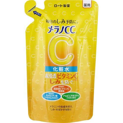 ロート製薬　メラノCC薬用しみ対策美白化粧水詰替　170ML　化粧水