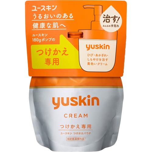 ユースキン製薬　　　ユースキン　付け替え　パウチ　180G
