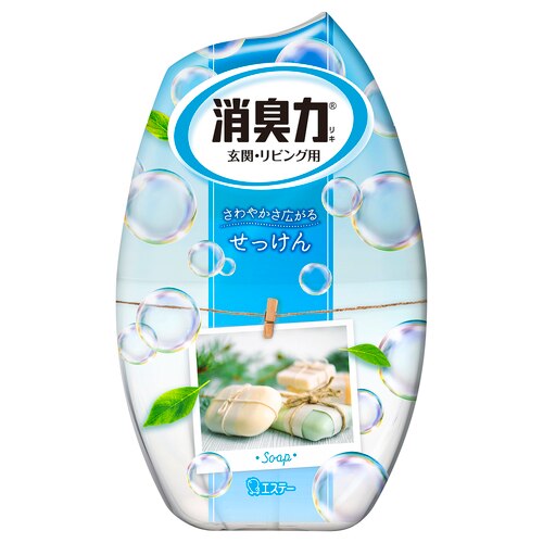 エステー　お部屋の消臭力　せっけん　400ML　部屋用芳香・消臭剤