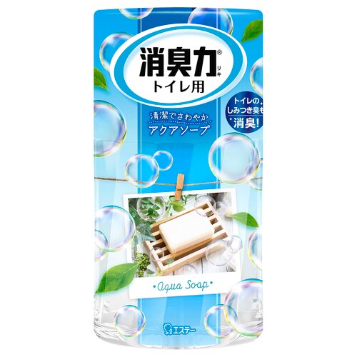 エステー　トイレの消臭力　アクアソープ　400ML　トイレ用芳香・消臭剤