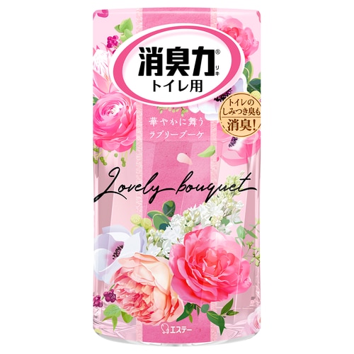 エステー　トイレの消臭力　ラブリーブーケ　400ML　トイレ用芳香・消臭剤