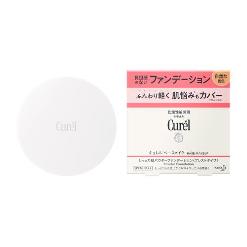 花王　キュレル　ベースメイク　しっとり肌パウダーファンデーション　自然な肌色