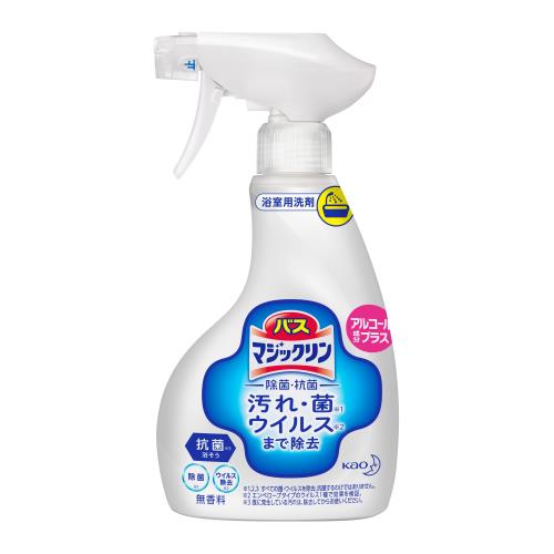 花王　バスマジックリン泡立ちスプレー　除菌・抗菌　アルコール成分プラス　本体　380ML