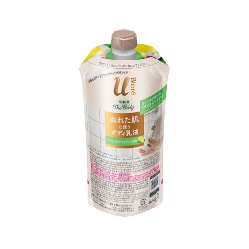 花王　ビオレu　ザ　ボディ　ぬれた肌に使うボディ乳液　ナチュラルシトラスティーの香り　つりさげパック　300ML