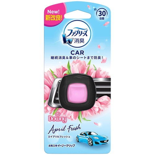 P&Gジャパン　ファブリーズイージークリップエイプリルフレッシュ　2ML　車内用芳香・消臭剤