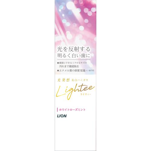 ライオン　Lightee　ハミガキ　ローズミント　100G　歯磨