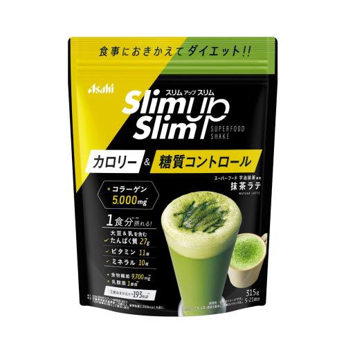 スリムアップスリム 酵素+シェイク 抹茶ラテ 315g