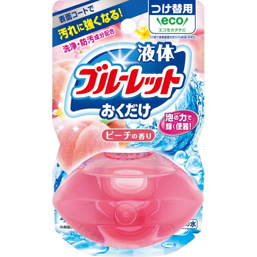小林製薬 液体ブルーレットおくだけ ピーチの香り 詰替 70ml ウエルシアドットコム