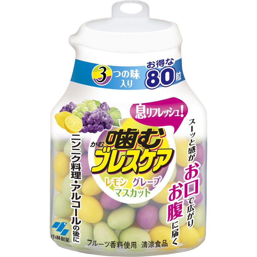 小林製薬　噛むブレスケア　アソート(80粒)