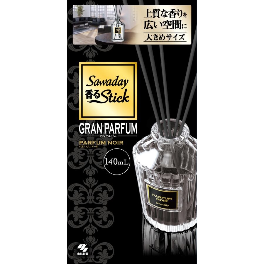 小林製薬　Sawaday　香るStickグランパルファムノアール　70ML　部屋用芳香・消臭剤