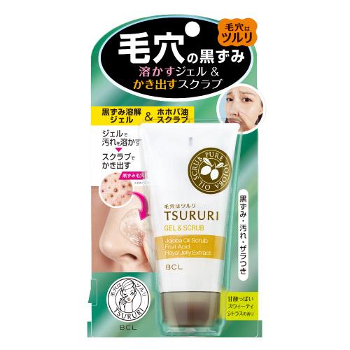 BCLカンパニー　ツルリ　角栓溶かす　ジェル&スクラブ　55G　角栓ケア