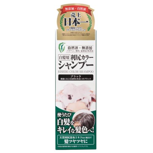 ピュール　利尻ヘアカラーシャンプー　ブラック　200ML