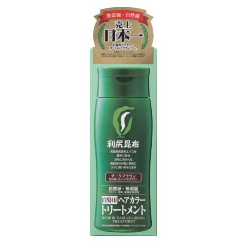 ピュール　利尻ヘアカラートリートメント　ダークブラウン　200G