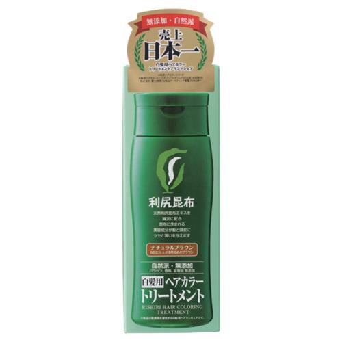 ピュール　利尻ヘアカラートリートメント　ナチュラルブラウン　200g