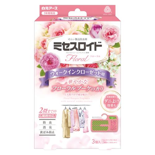 白元アース　ミセスロイドFウォークインCL用3個1年ブーケ　